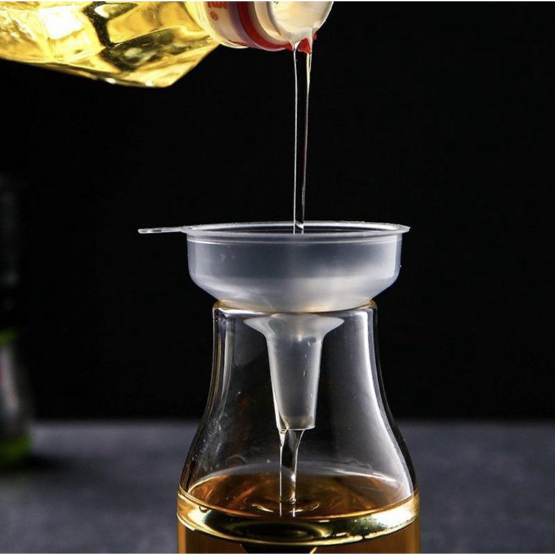 Jual Corong mini Plastik Funnel Minyak Parfum Oil Saringan Botol Kecil ...