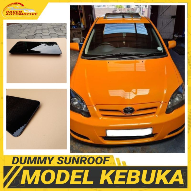 Jual VARIASI SUNROOF PELINDUNG ATAP MOBIL MODEL TERBUKA UNIVERSAL UNTUK