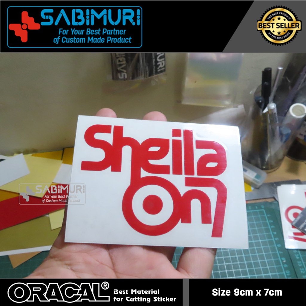 Jual Cutting Sticker Stiker Band S07 Sheila on 7 | Shopee Indonesia