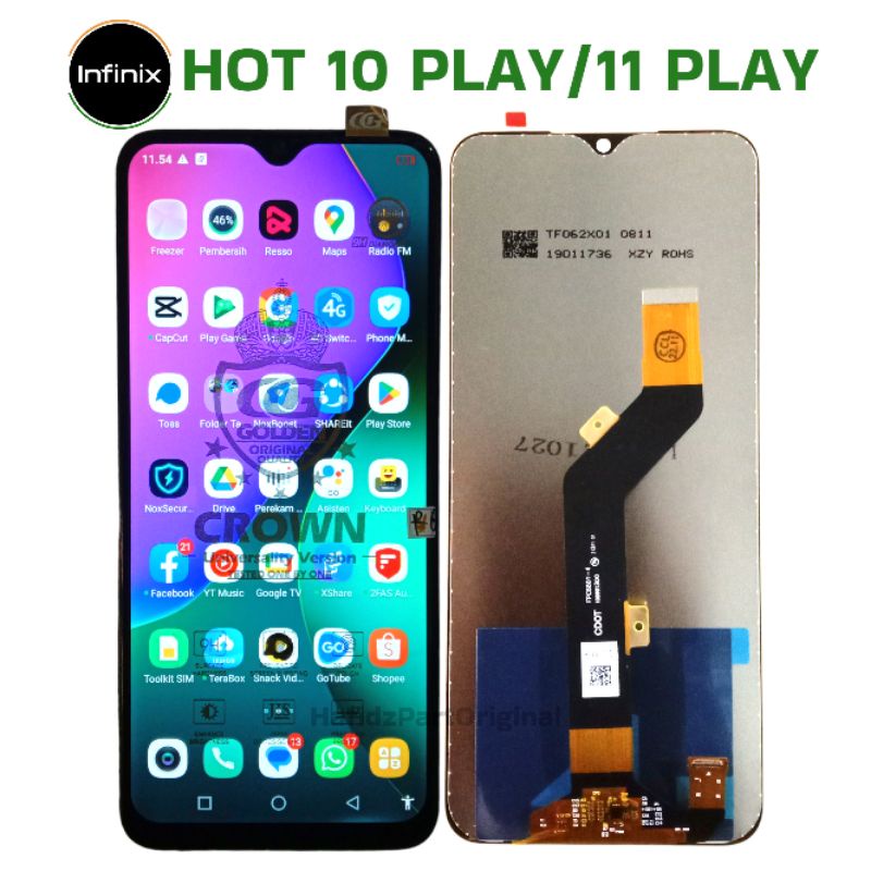 Jual Lcd Touchscreen Infinix Hot Play Play X Fullset