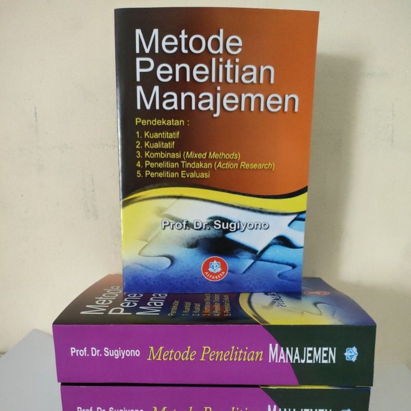 Jual metode penelitian manajemen by prof dr sugiono | Shopee Indonesia