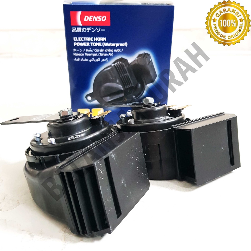 Jual Klakson Keong Denso Waterproof 12V + Relay + Kabel ORIGINAL 100