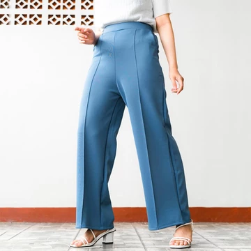 HaymeeIDN Celana Kulot Tulang Bawahan Highwaist Wanita Bawahan Kulot Premium Scuba