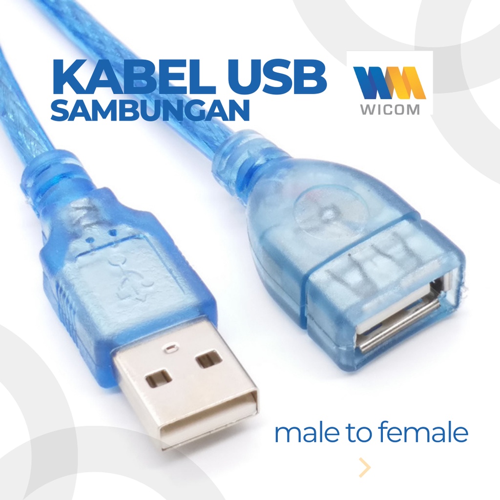 Jual Kabel Usb 20 Male To Female Extender Usb Extention Extension