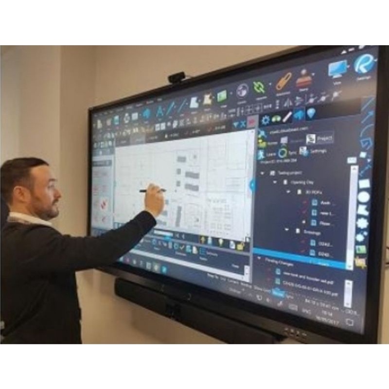 Jual Smartboard, Interactive Whiteboard Dual OS Terbaru 75 inch ...