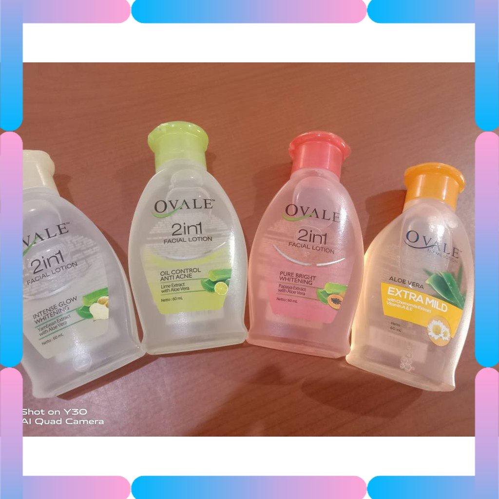 Jual Ovale Facial Lotion Ovale In Pembersih Sekaligus Penyegar Shopee Indonesia