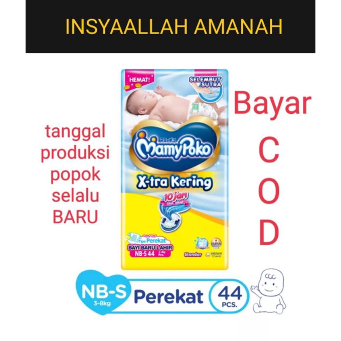 Jual Mamypoko Nbs44 Perekat BAYI BARU LAHIR New Born | Shopee Indonesia