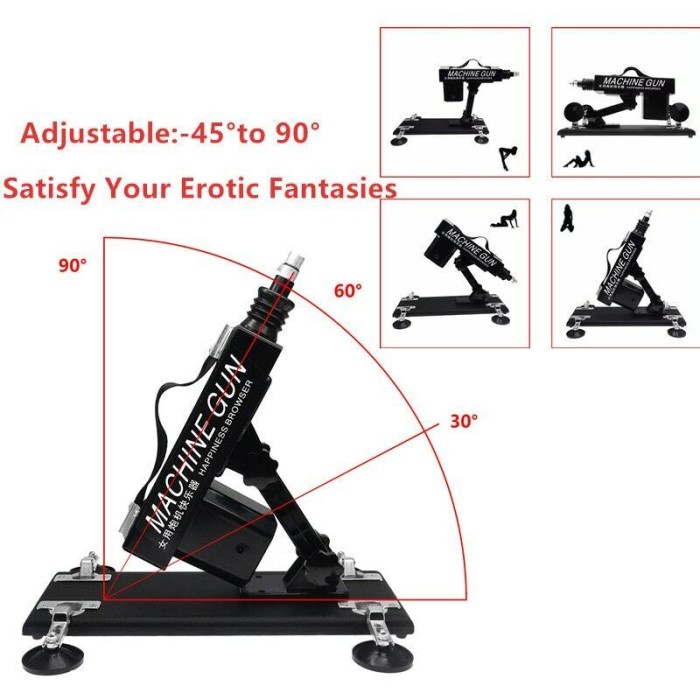 Jual Machine Gun Dildo Telescopic Automatic - Mesin Dildo Otomatis