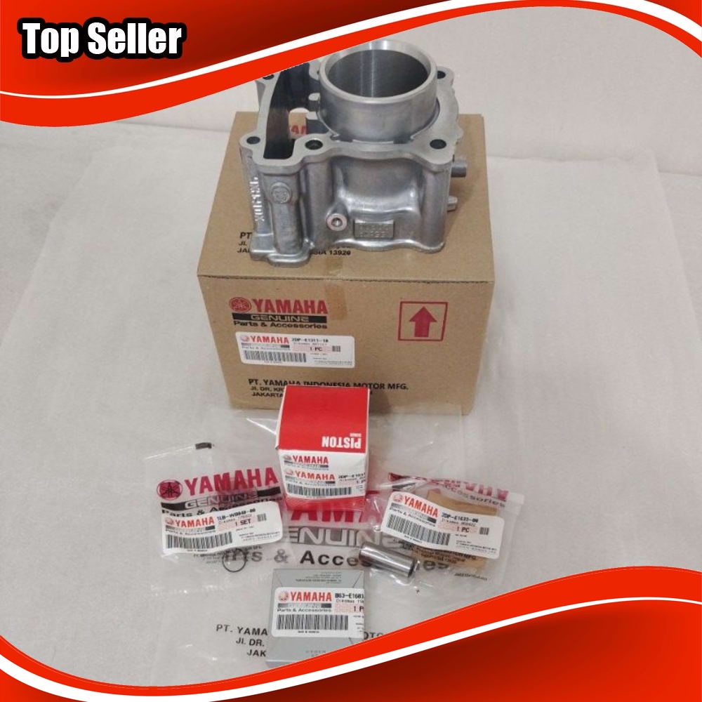 Jual Blok Seher seker Yamaha N Max + Piston Kit (STD) ORIGINAL 2DP ...
