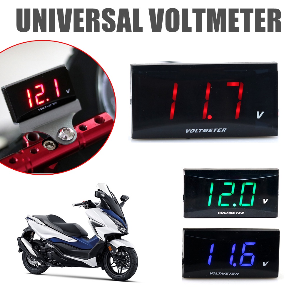Jual Untuk KOSO Voltmeter Digital Untuk YAMAHA TMAX 530xmax 250 VESPA