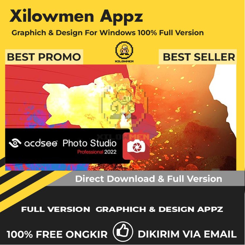 Jual [Full Version] ACDSee Photo Studio Professional 2023 Pro Lifetime