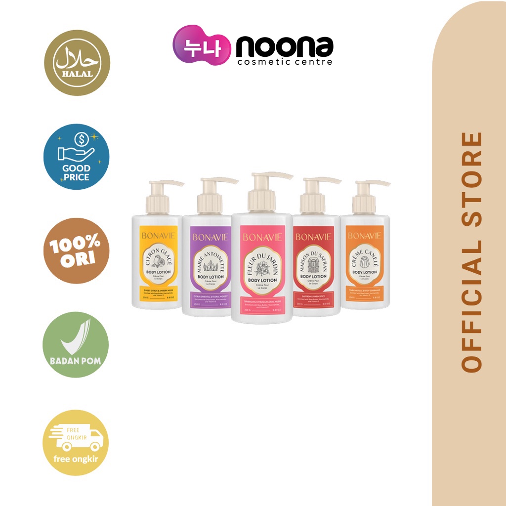 Jual BONAVIE BODY LOTION 250G Shopee Indonesia
