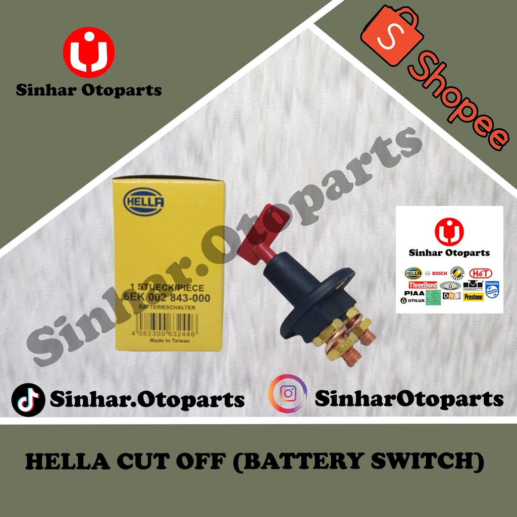 Jual HELLA CUT OFF (BATTERY SWITCH) Shopee Indonesia