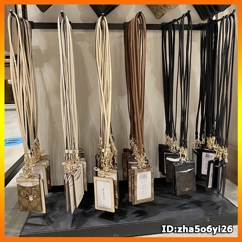 Jual card holder / Coach F65573 original/ Kartu kerja /tag / lanyard