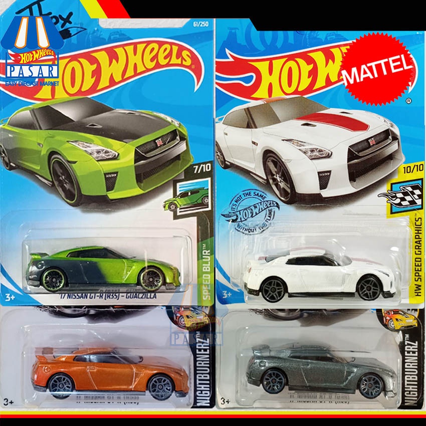 Jual HOT WHEELS NISSAN GTR R35 | Shopee Indonesia
