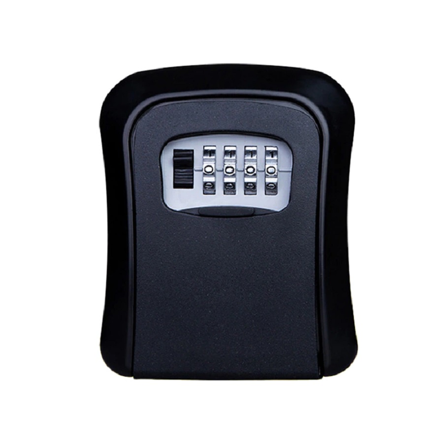 Jual Kotak Brankas Dinding Wall Key Storage Safety Box 4 Digit Password ...