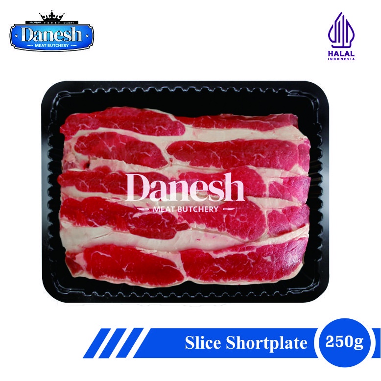 Jual Daging Sapi Slice Shortplate Beef Makanan Olahan Frozen Food Halal