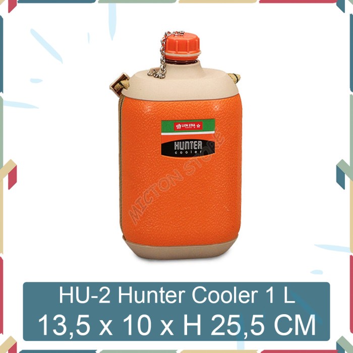 Jual Micton Lion Star Hu 2 Hunter Cooler 1 Liter Insulated Botol Minum Shopee Indonesia 8340