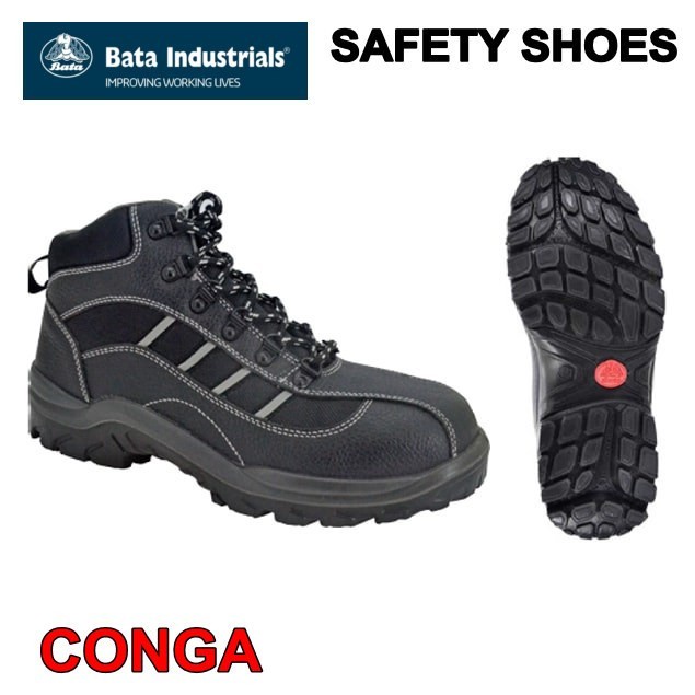 Jual Sepatu Safety CONGA BATA Industrial Safety Shoes Pabrik ORIGINAL