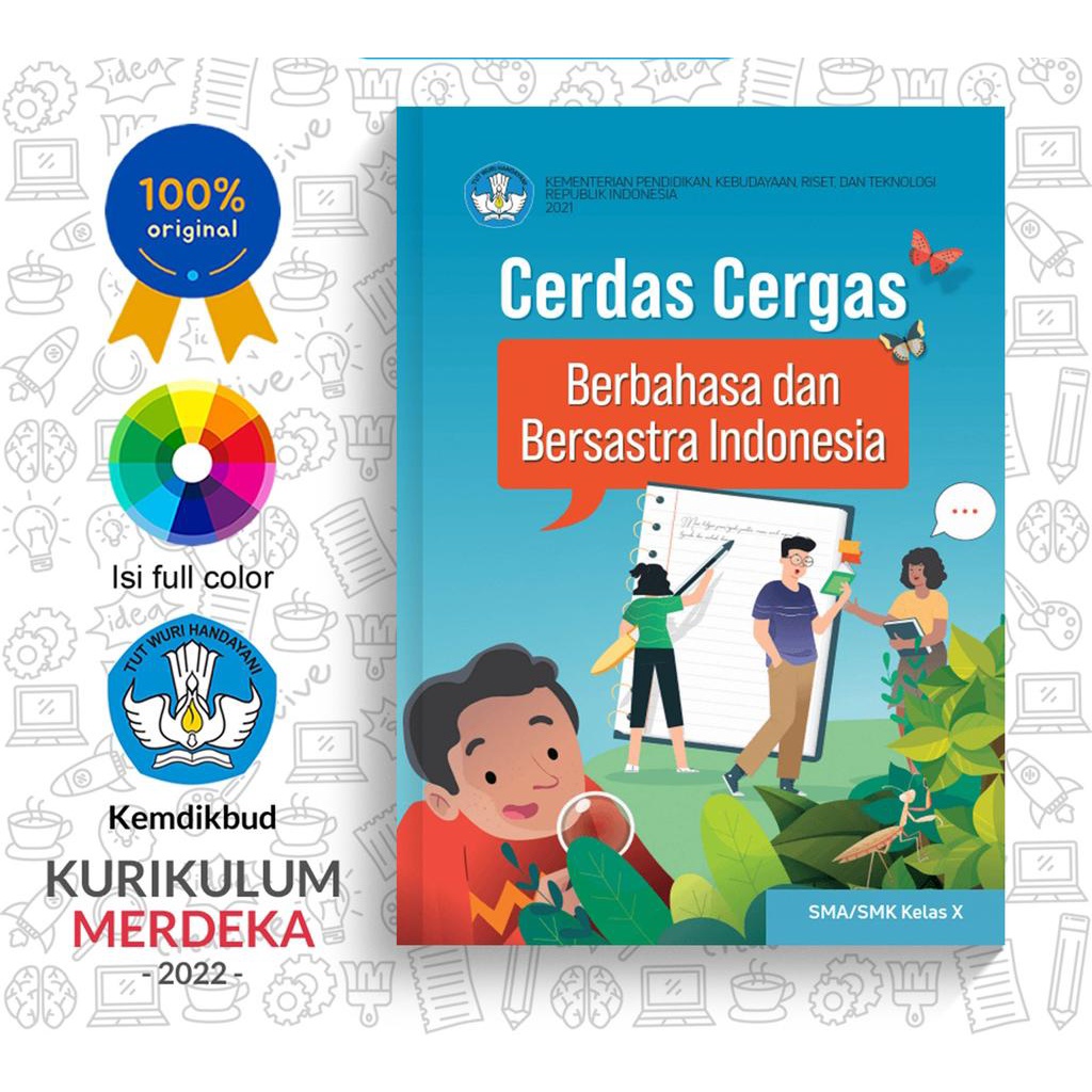 Jual Buku Bahasa Indonesia SMA/MA Kelas 10 K-Merdeka Sekolah Penggerak ...