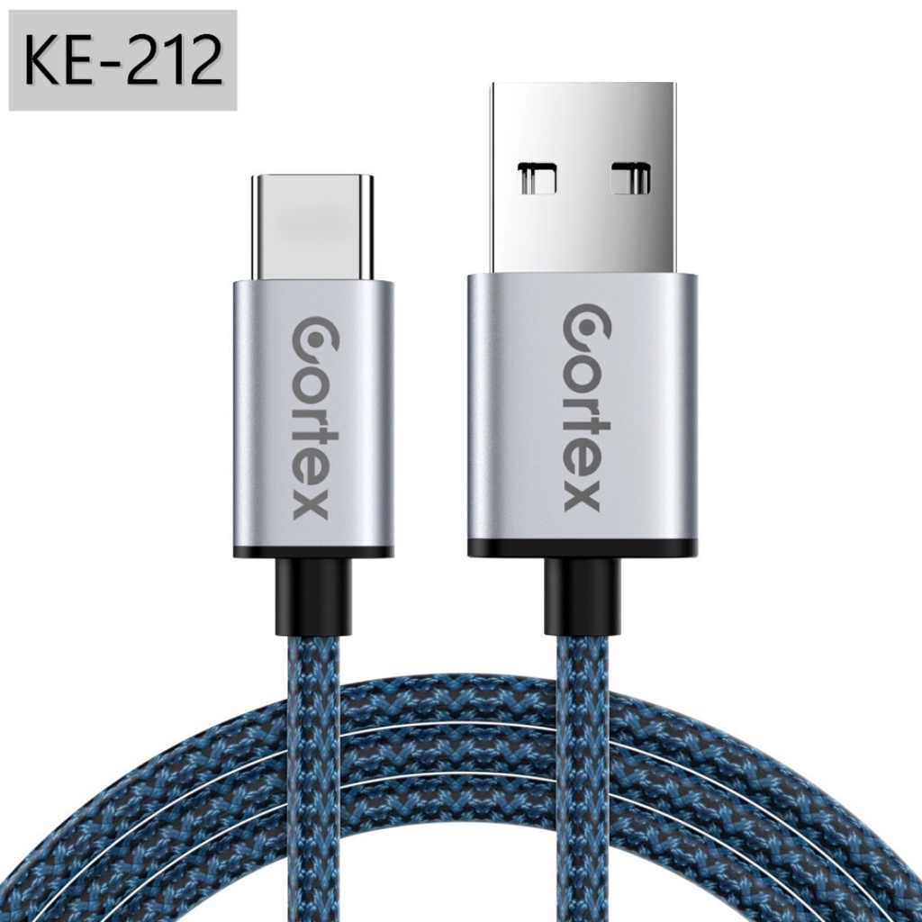 Jual Cortex KE-212 Kabel Data USB To Type-C Cable For Type-C Quick ...