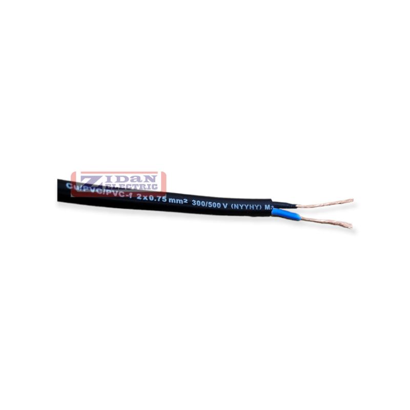 Jual Kabel Listrik NYM HYO 2x0,75 2x1,5 2x2,5 Hitam SNI Serabut Tembaga ...