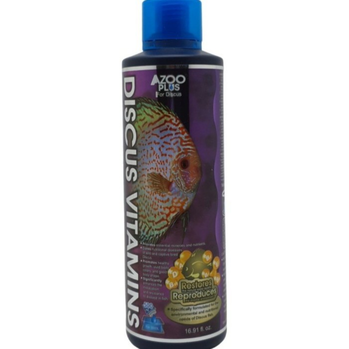 Jual Azoo plus discus vitamins 250ml | Shopee Indonesia