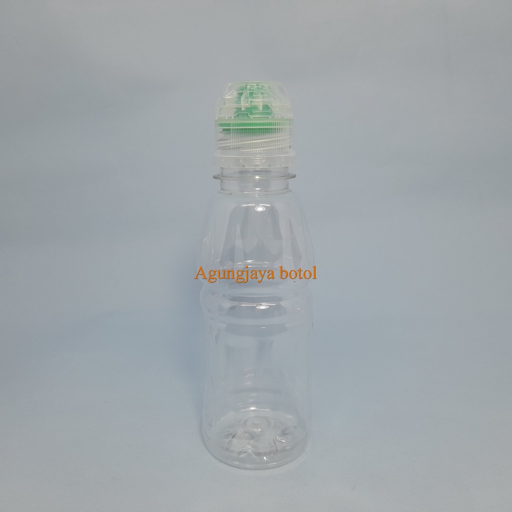 Jual Botol Pet 220 Ml Bulat Natural Tutup Aqua Exlusive / Botol Plastik ...
