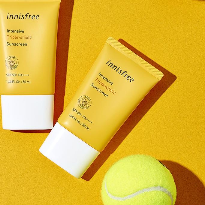 Jual Best INNIS Intensive Tripleshield sunscreen SPF 50+ PA++++ 50ml