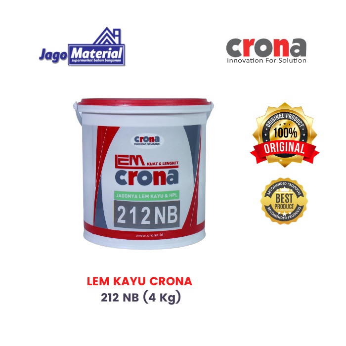 Jual Lem Kayu Crona Nb Pvac Kg Shopee Indonesia