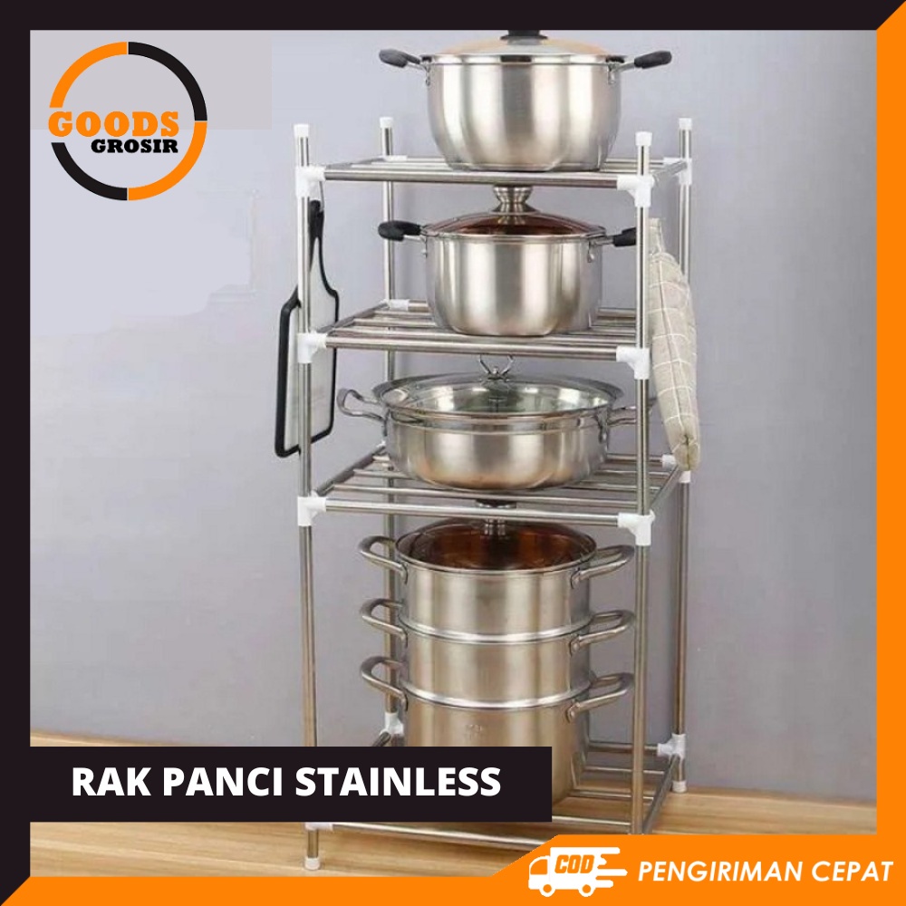 Jual ( PO 14 HARI ) RAK PANCI STAINLESS STEEL ATAU RAK KAMAR MANDI ...