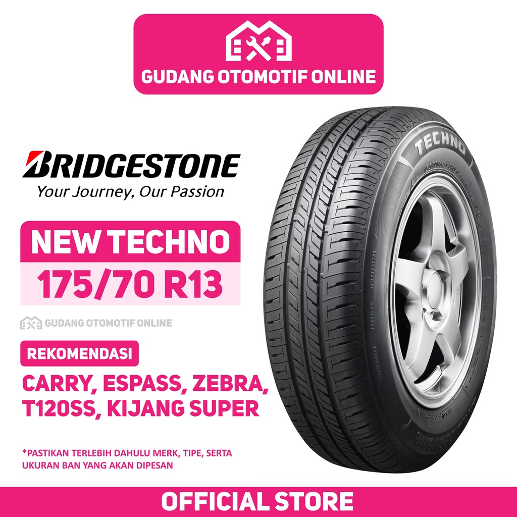 Jual BAN MOBIL CARRY ESPASS ZEBRA BAN BRIDGESTONE NEW TECHNO 175