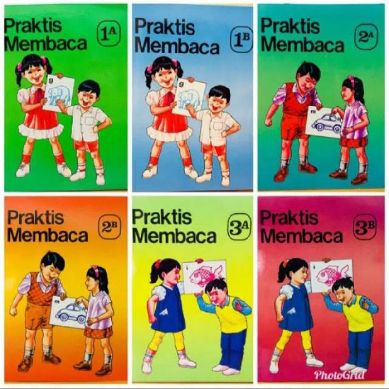 Jual BUKU PRAKTIS MEMBACA 1A,1B,2A,2B,3A,3B UNTUK TK | Shopee Indonesia