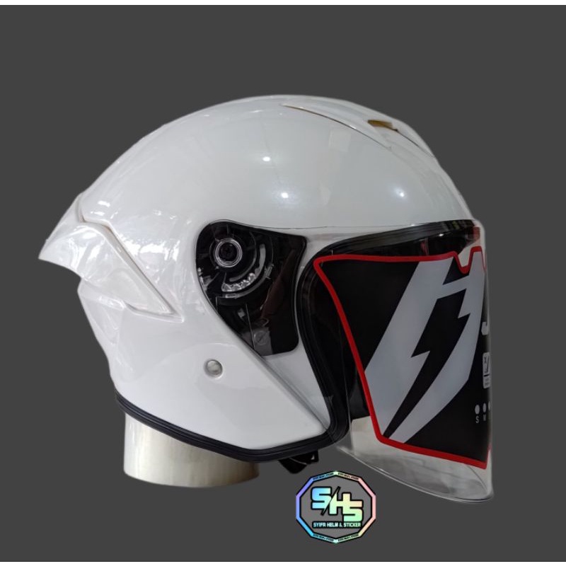 Jual helm jitsu half face js1 original Shopee Indonesia