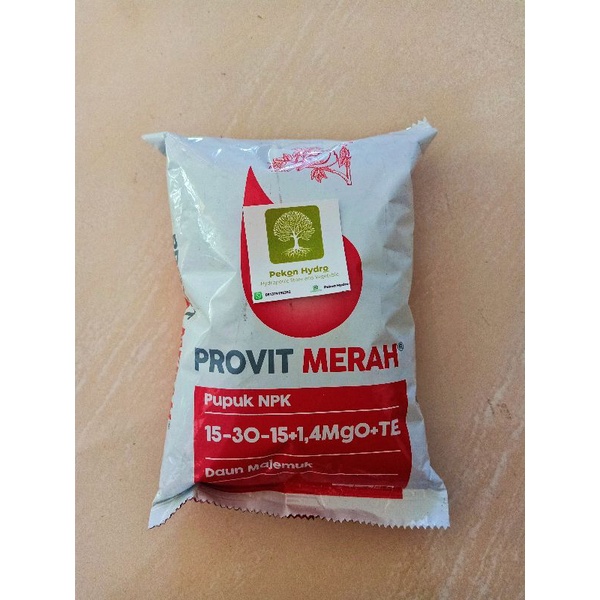 Jual Pupuk Meroke Provit Merah 500 gram - Kemasan Pabrik NPK Foliar ...