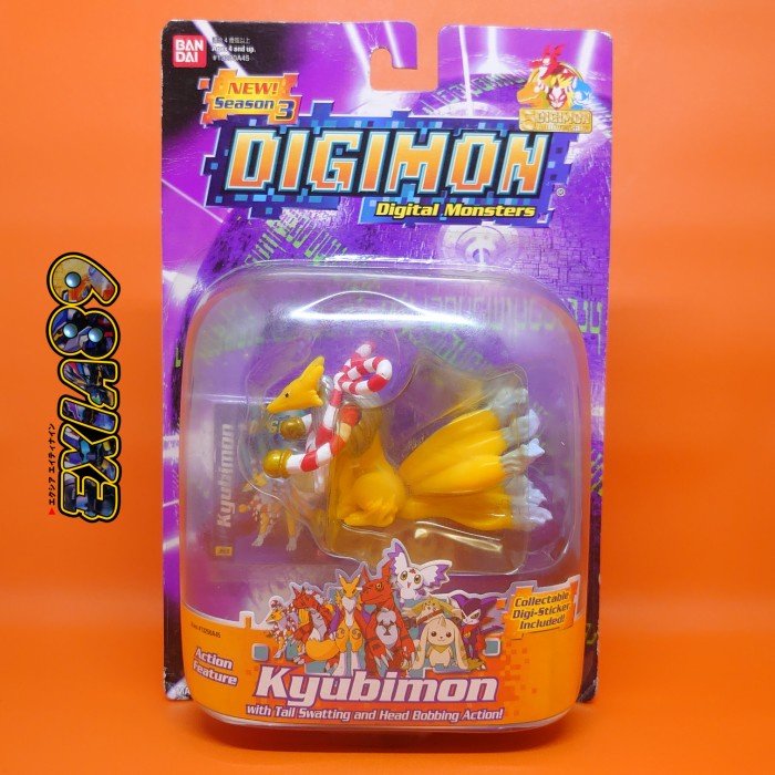 Jual DIGIMON TAMERS ACTION FEATURE - KYUBIMON BANDAI | Shopee Indonesia