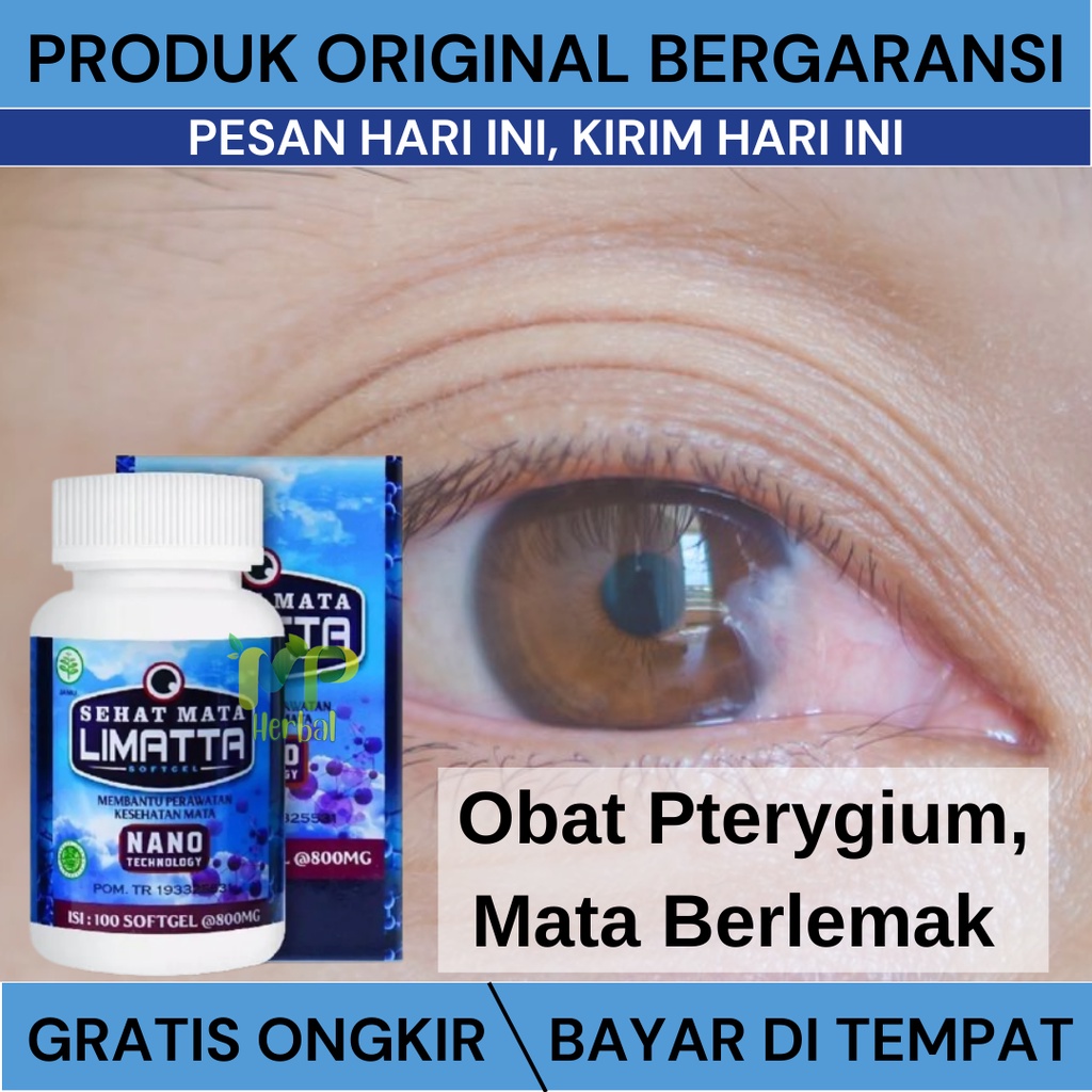 Jual Obat Pterygium Herbal Mata Berlemak Penjernih Mata Penghilang