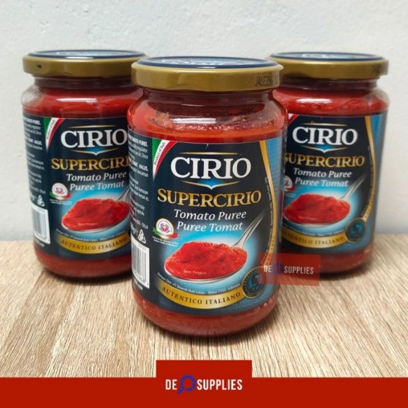 Jual Cirio Tomato Puree 350gr Puree Tomat Halus Italy Saus Marinara