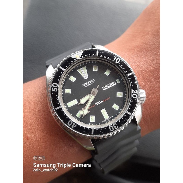 Jual Jam Tangan Seiko Diver Automatic 6309-729A Vintage Japan | Shopee ...