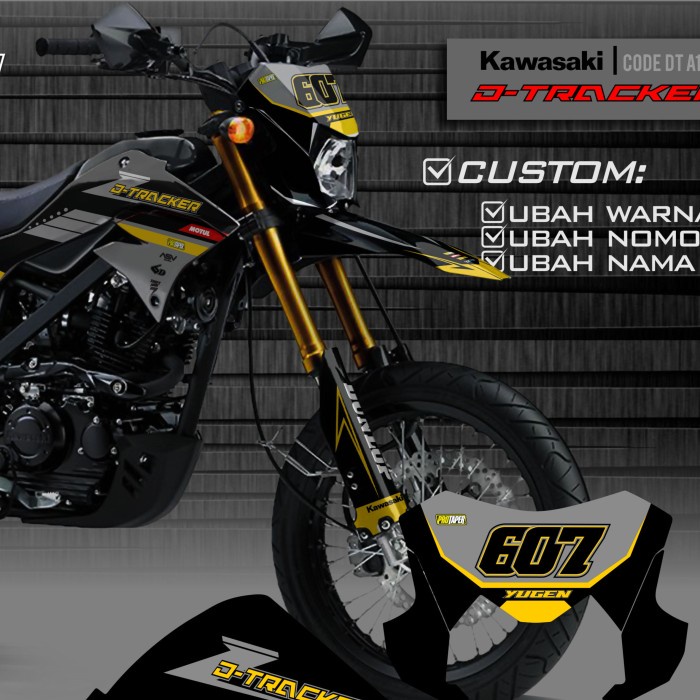 Jual DECAL Dtracker / Sticker decals d tracker / decal d-tracker A12 ...