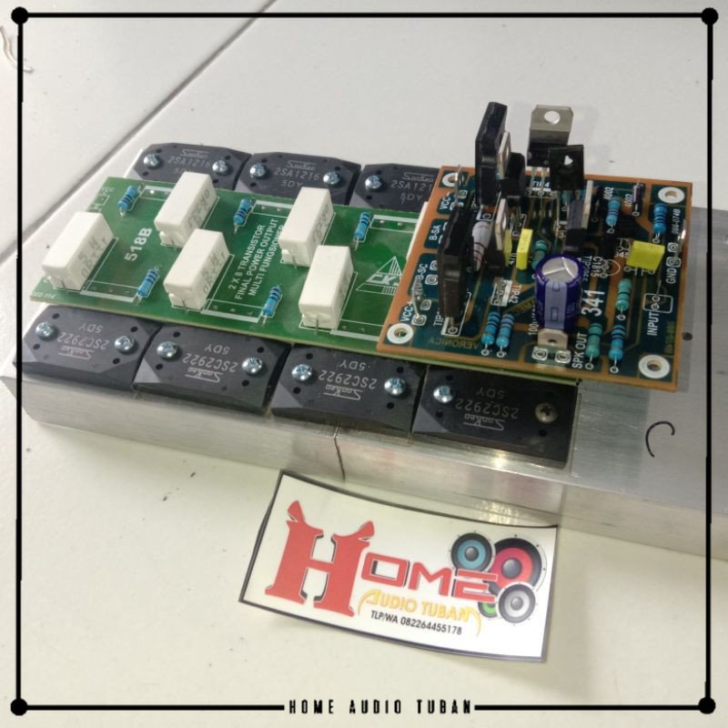 Jual Kit Driver Amplifier MICRO BOOSTRAP TEF SANKEN 4 SET 800 WATT