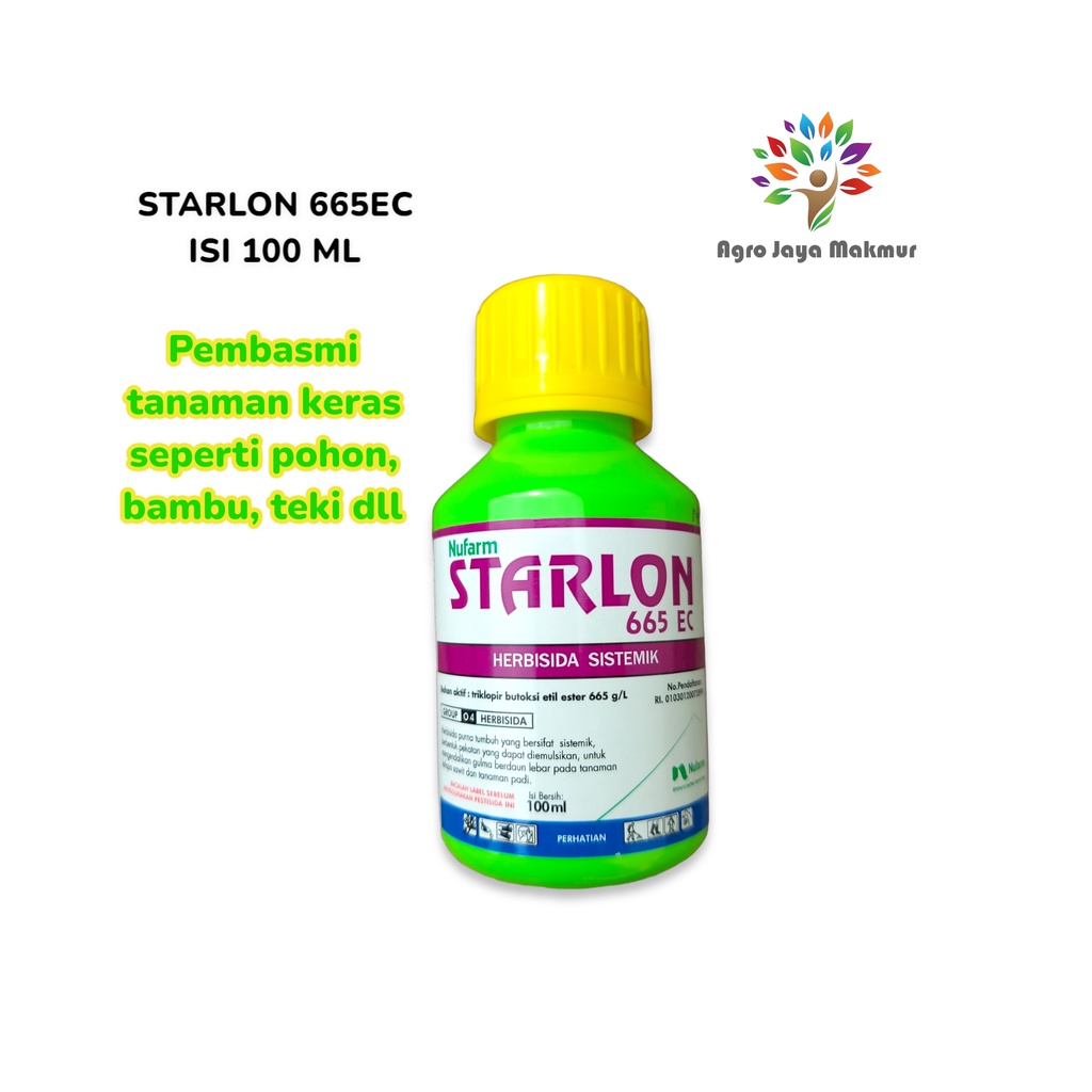 Jual Herbisida Sistemik Starlon Ec Isi Ml Herbisida Purna Tumbuh Pembasmi Gulma Berdaun