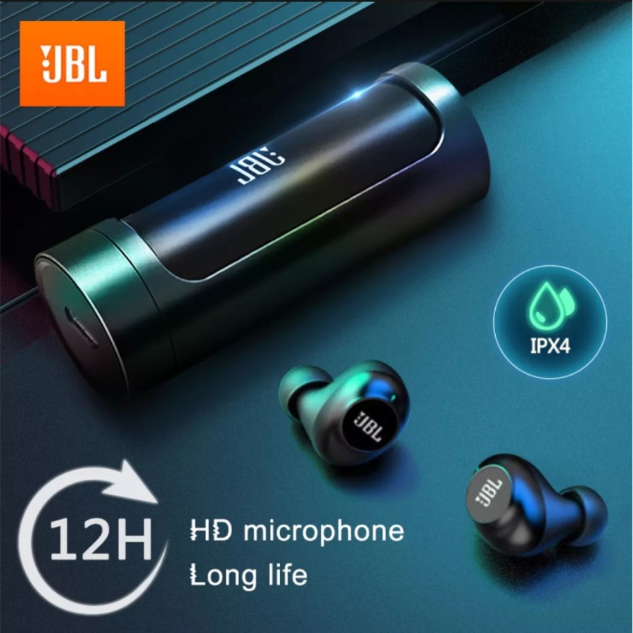 HANDSFREE BLUETOOTH JBL C230TWS WIRELESS EARBUDS TOUCH FOR ANDROID IOS