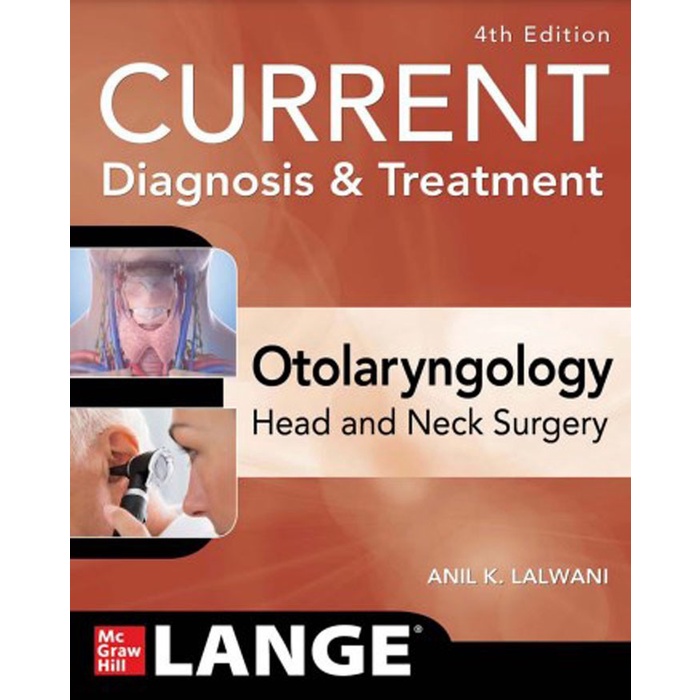 Jual Hot Sale E Book Current Diagnosis And Treatment Otolaryngology Head And Neck Surg Terbaru