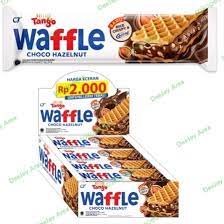 Jual Waffle Tango Choco Hazelnut Wafer Rasa Coklat 1 Box Isi 12 Pcs ...