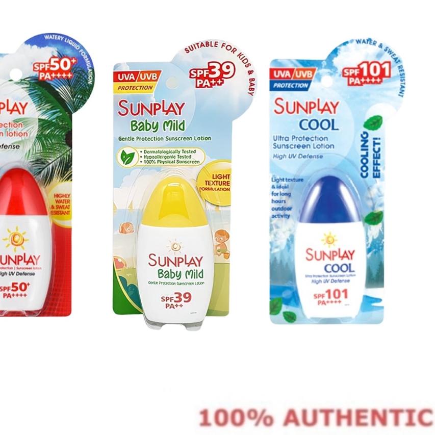 Jual ☎ SUNPLAY ULTRA PROTECTION SUNSCREEN LOTION Spf 99+ & COOL Spf 101 ...