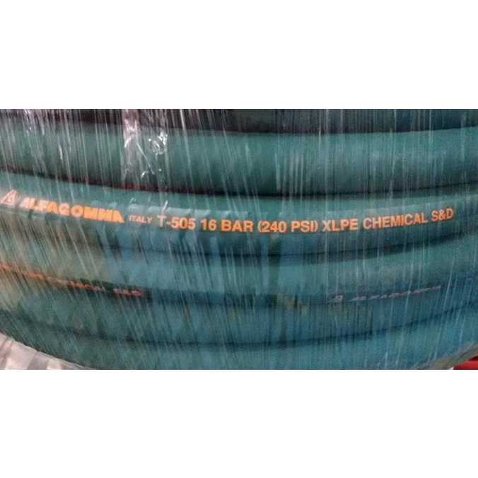 Jual Selang Kimia 1 Inch Alfagomma Xlpe Chemical Hose Italy Shopee
