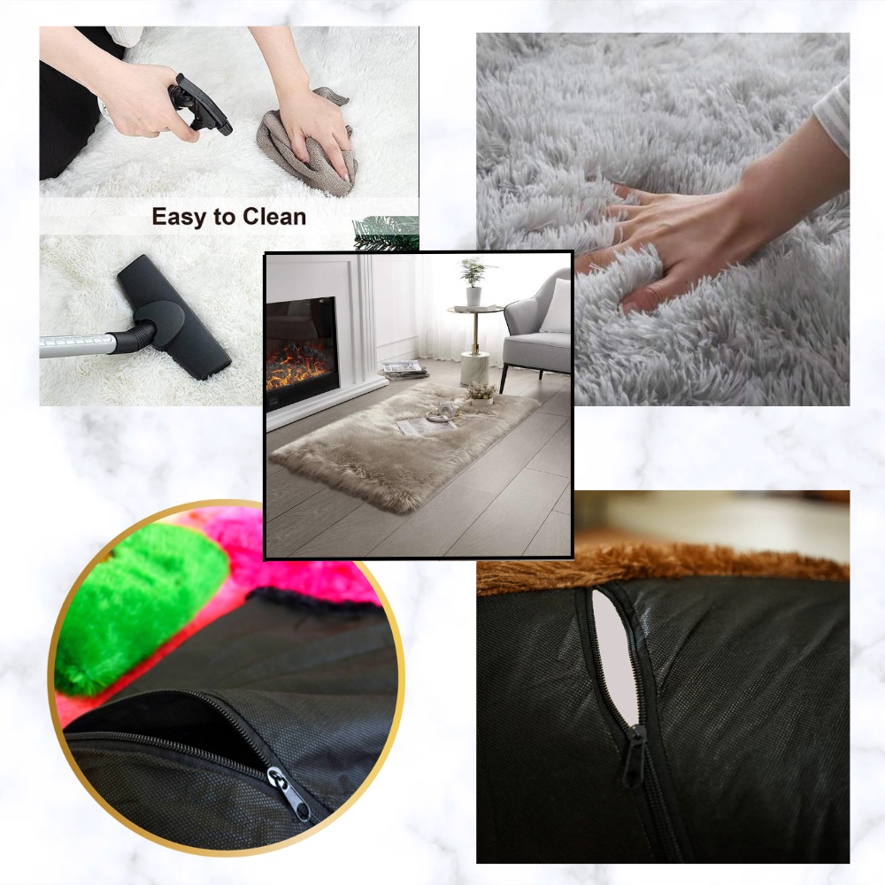 Jual Keset bulu rasfur lembut uk 70x40cm nyaman SPB | Shopee Indonesia