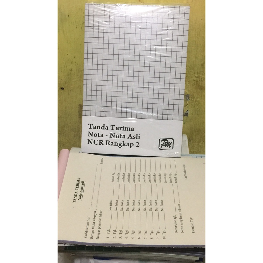 Jual Tanda Terima Nota-nota Asli Rangkap 2 | Shopee Indonesia