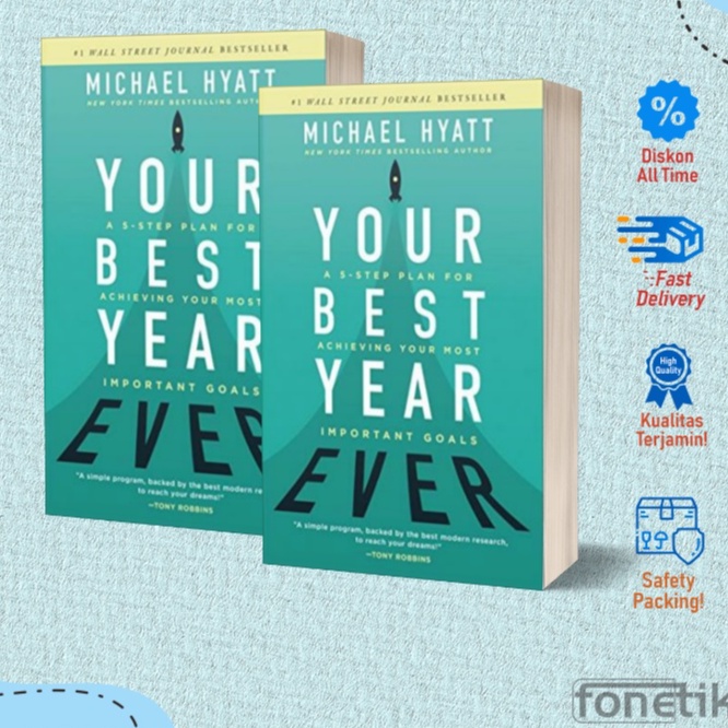 Jual [new] Your Best Year Ever: A 5-step Plan For Achieving Your Most 